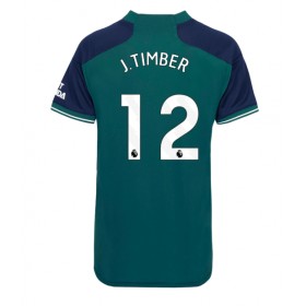 Arsenal Jurrien Timber #12 Tredje Kläder Dam 2023-24 Kortärmad